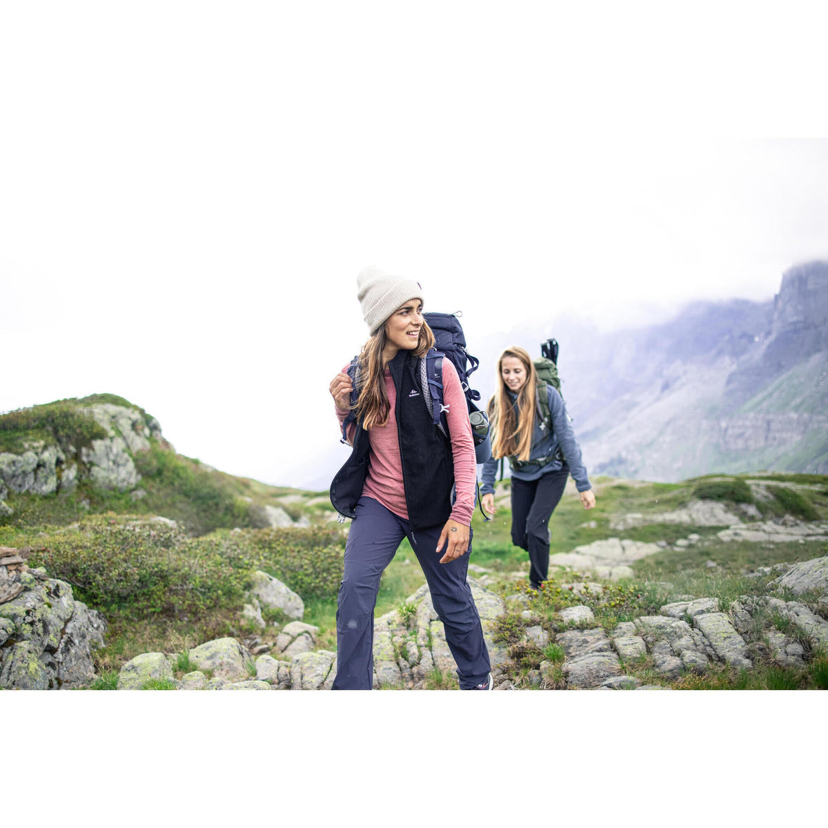 Quechua Women's MH120 Hiking Fleece Vest