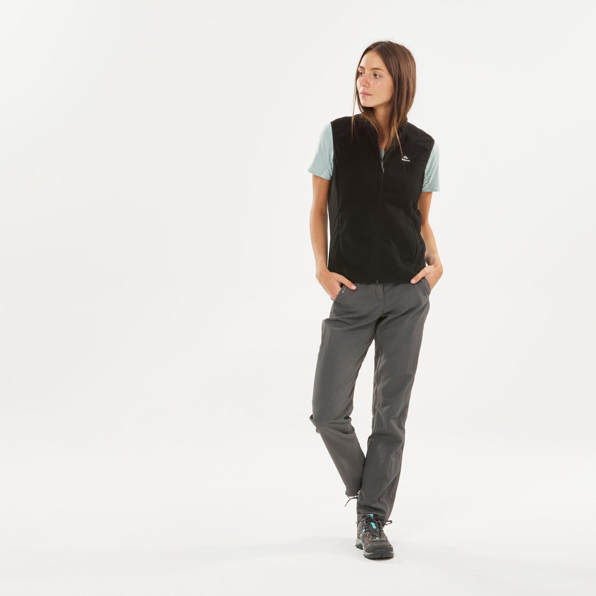 Quechua Women's MH120 Hiking Fleece Vest