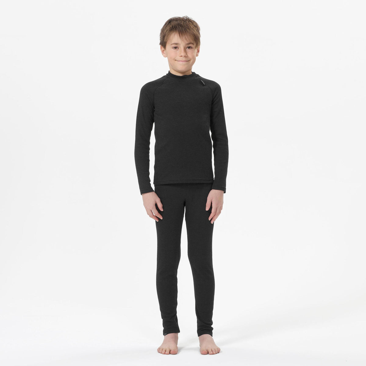 Wedze Kids' BL100 Thermal Ski Base Layer Bottom