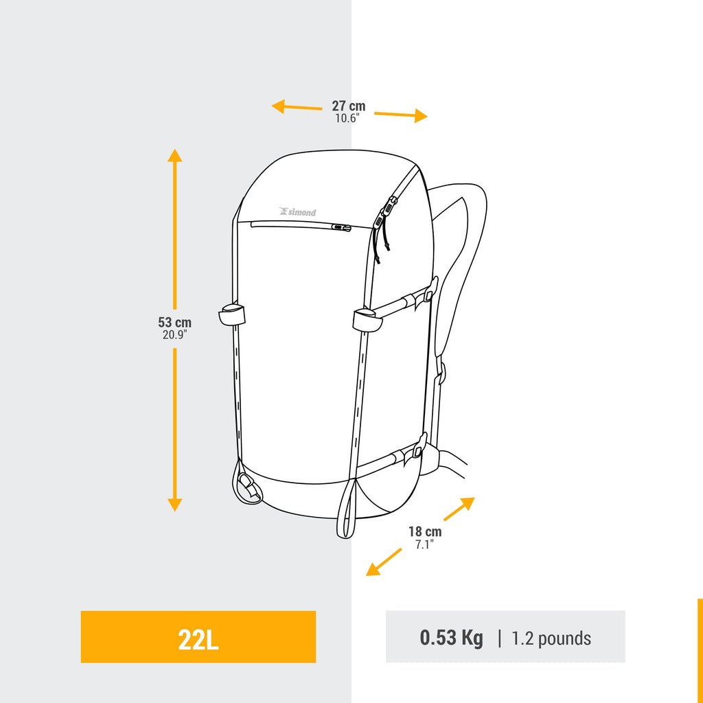 Simond Alpinism 22 L Mountaineering Backpack
