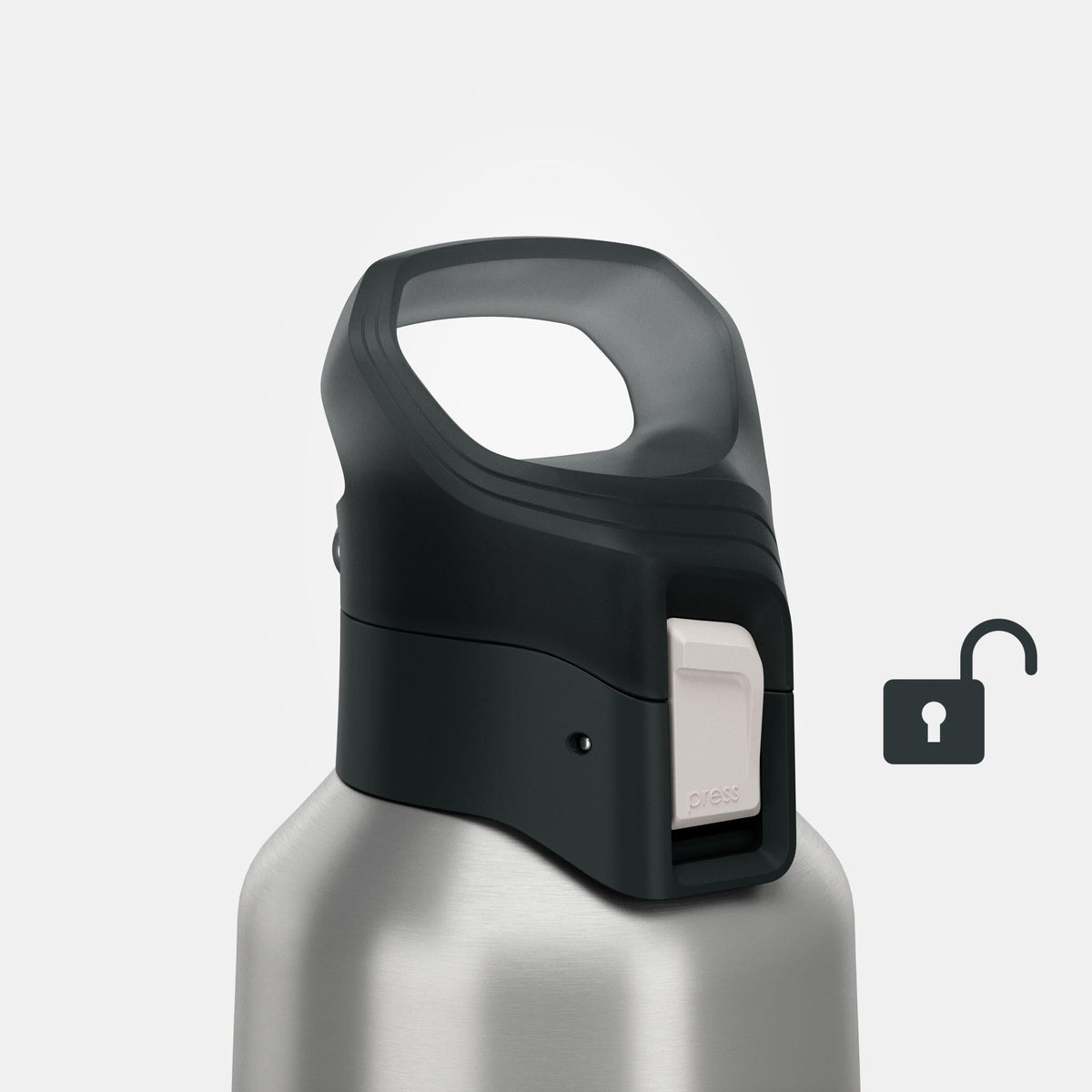 Quechua MH900 Double-Wall Insulated 800 ml Water Bottle