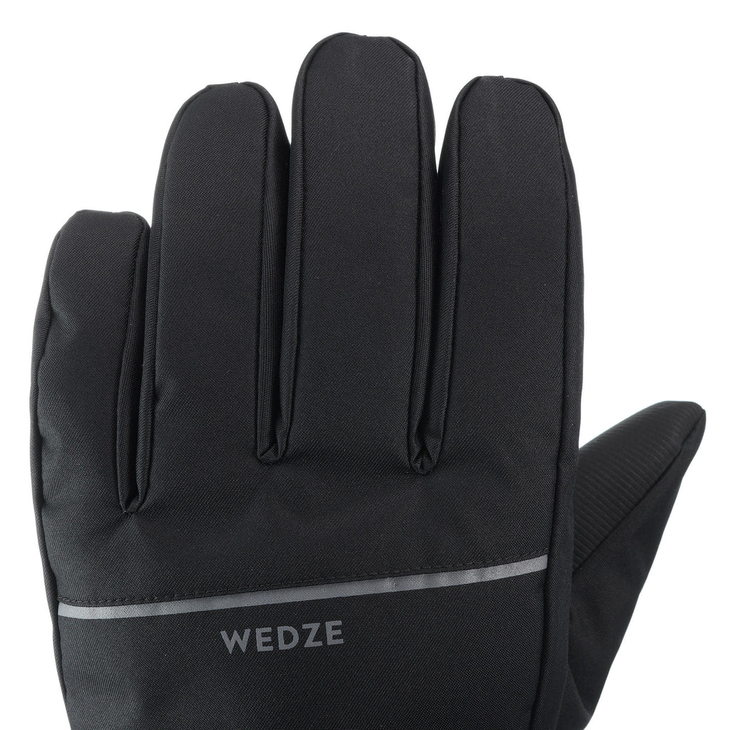 Wedze Adult 100 Waterproof Ski Gloves