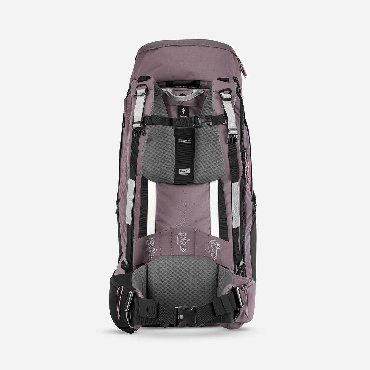 Forclaz Women's Travel 900 60 + 6 L Backpacking Pack