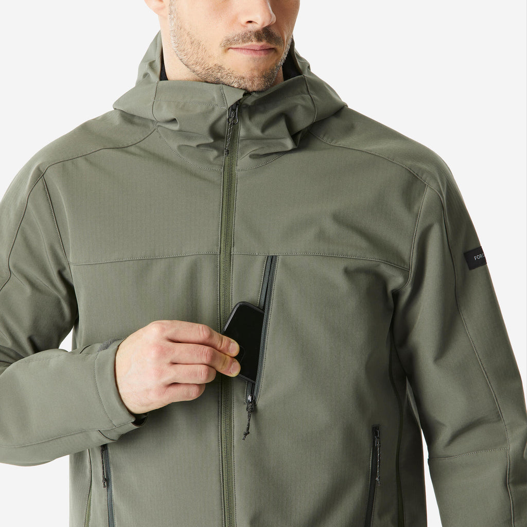 Forclaz Men's 500 Windbreaker Softshell Jacket