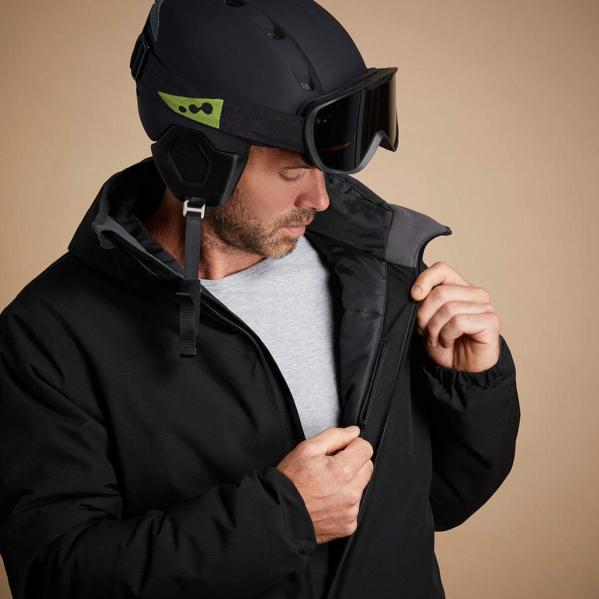 Wedze Men's 100 Waterproof Ski Jacket