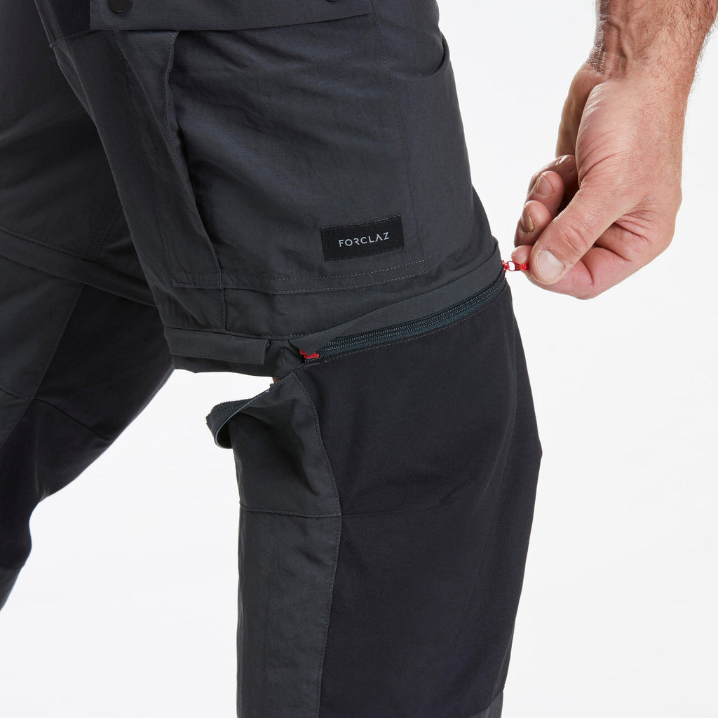 Forclaz Men's MT100 2-in-1 Zip-Off Hiking Pants