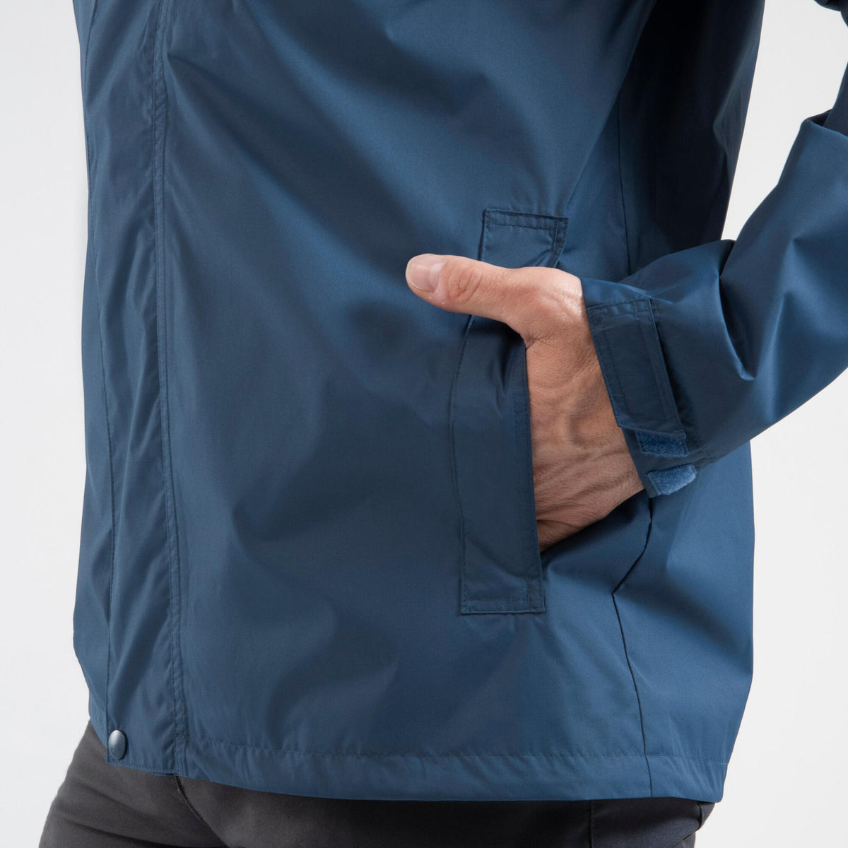 Quechua Men's NH500 Imper Waterproof Rain Jacket