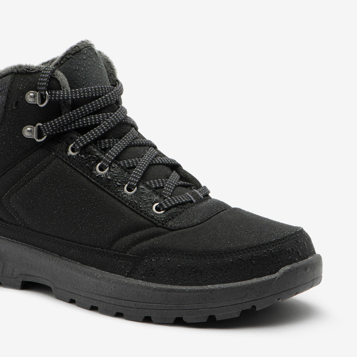 Quechua Men's NH100 Warm Waterproof Mid Snow Hiking Boots