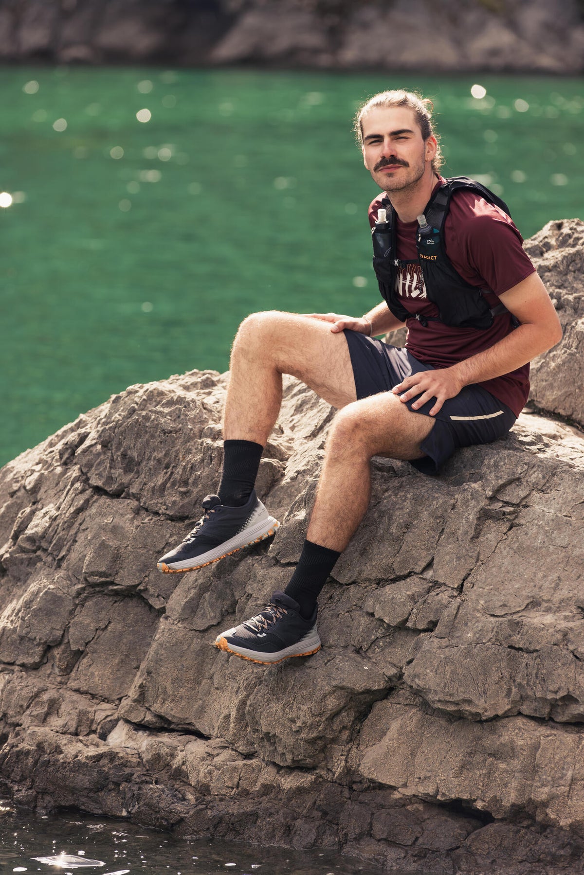 Kiprun Essential 5L Trail Running Hydration Vest -  1L Water Bladder Included