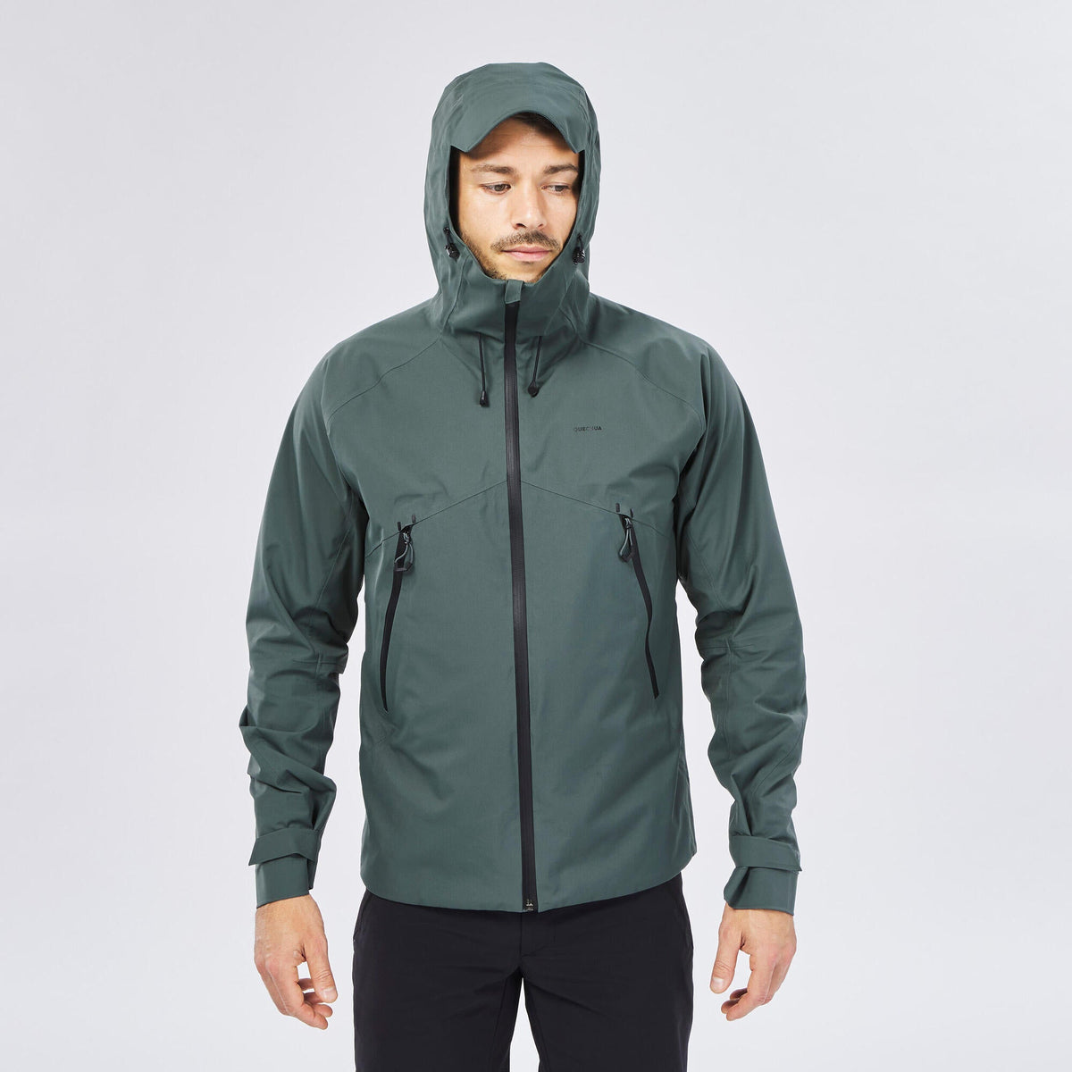 Quechua Men's MH500 Hiking Lightweight Waterproof Jacket