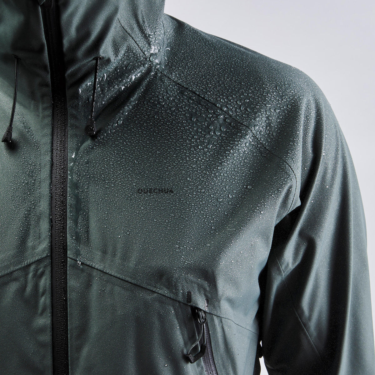 Quechua Men's MH500 Hiking Lightweight Waterproof Jacket