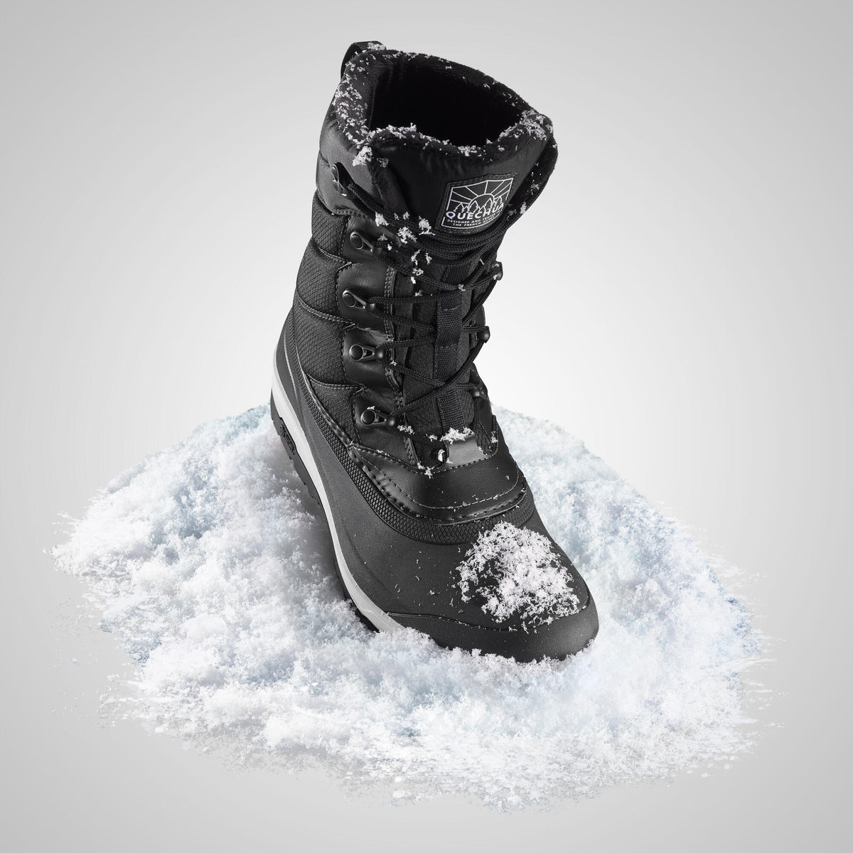 Quechua Men's NH500 Warm Waterproof Snow Boots