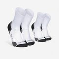 Kiprun Run 500 Thick Mid-Calf Socks 2-Pack