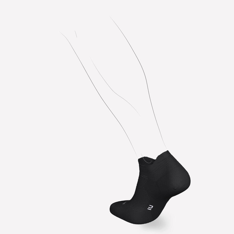 Kiprun Run 500 Thin No-Show Socks 2-Pack