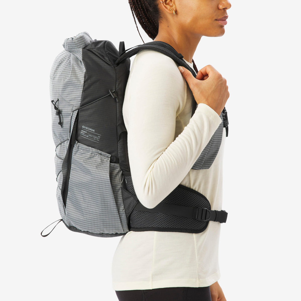 Quechua MH500 22L Lightweight Hiking Backpack
