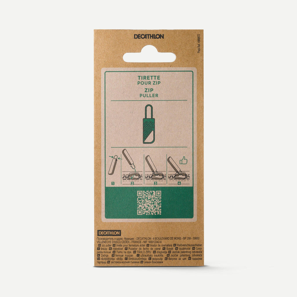 Decathlon Universal Repairable Metal Zipper Pull-Tab