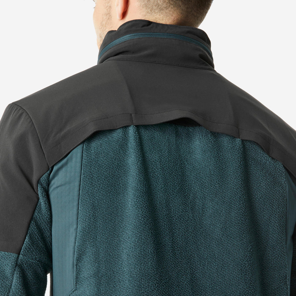 Quechua Men’s MH500 Warm Water-Repellent Hiking Fleece Jacket