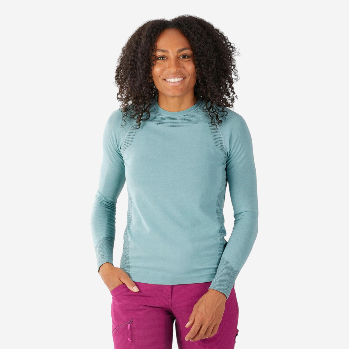 Simond Women's Alpinism Seamless Wool Long-Sleeve Shirt
