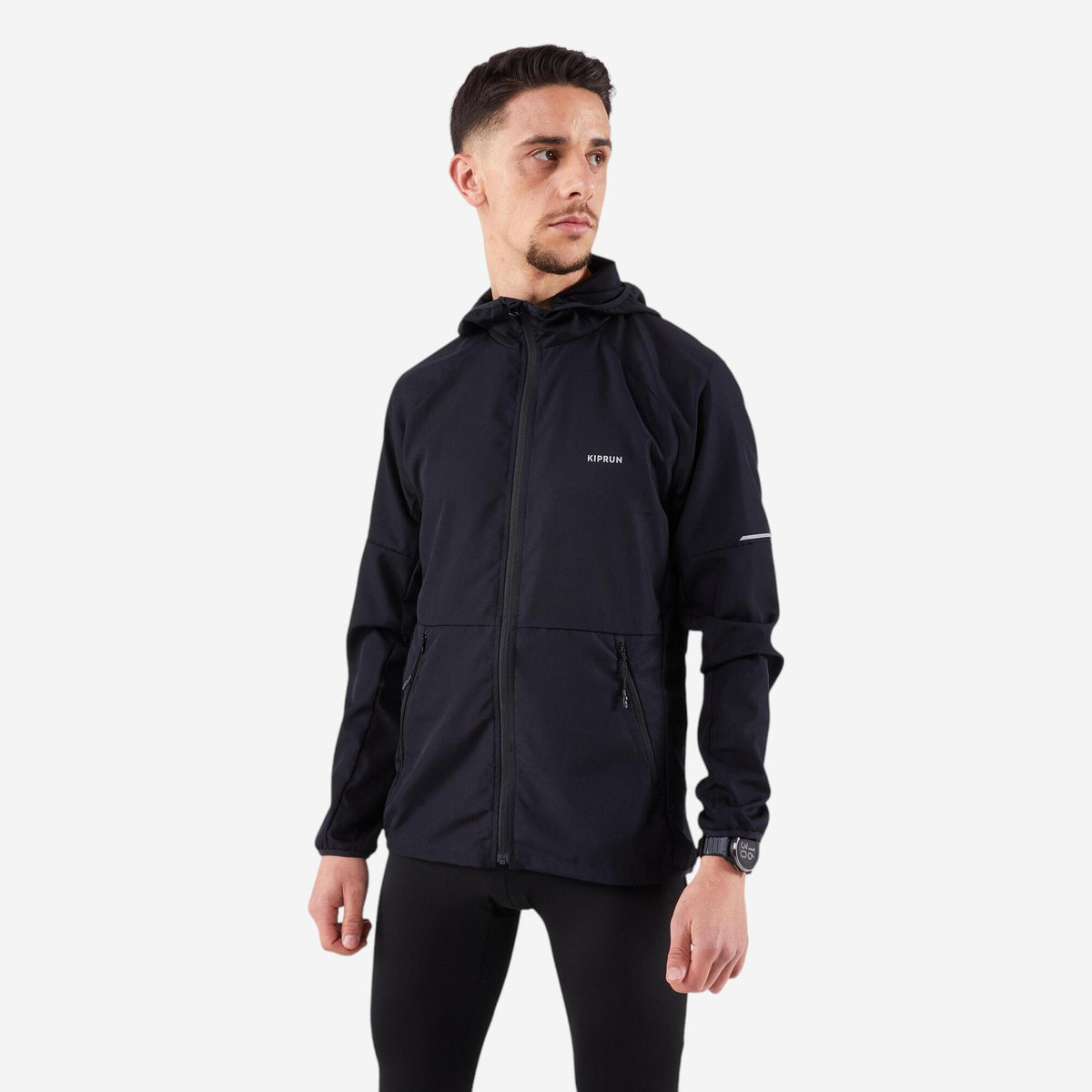 Kiprun Men's Run 100 Windproof Running & Trail Jacket