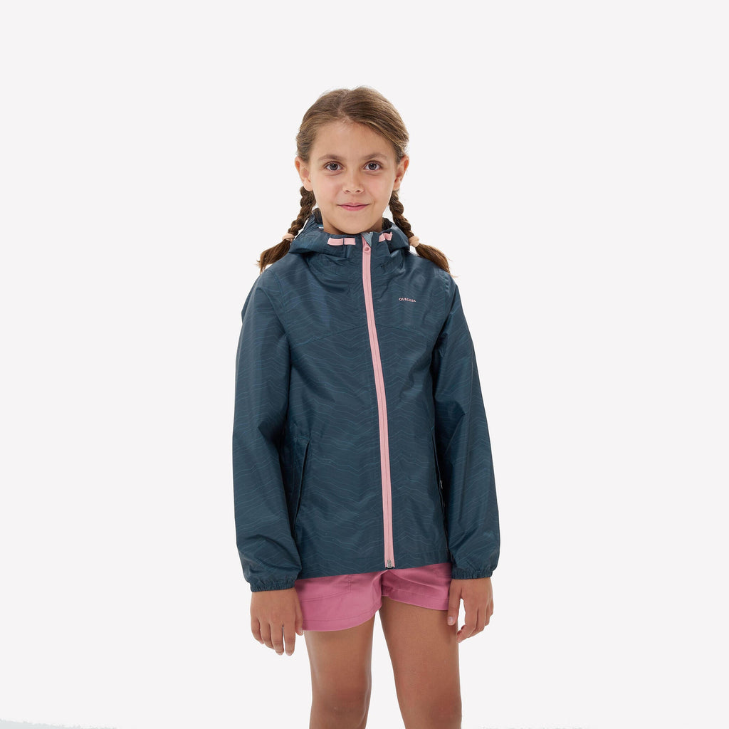 Quechua Kids’ MH150 Waterproof Hiking Jacket – Ages 7–15