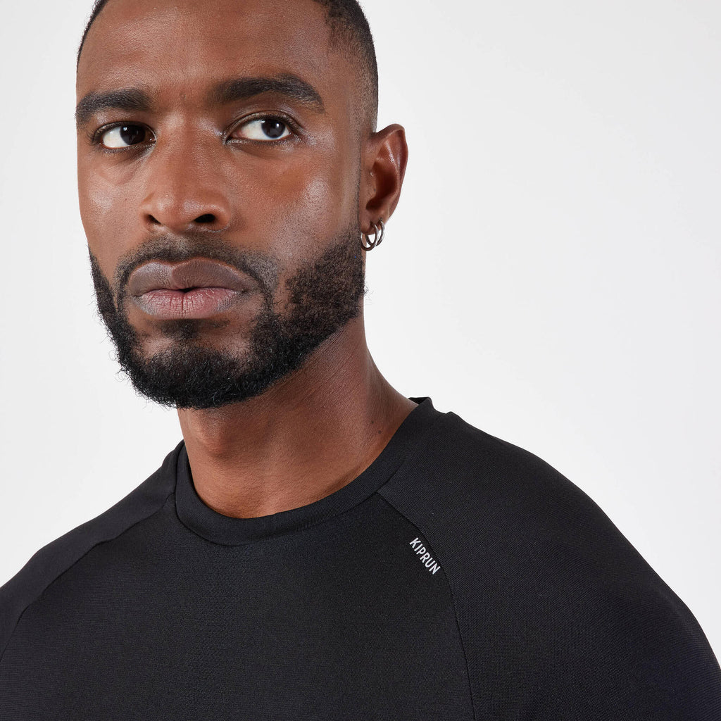 Kiprun Men's Run 500 Comfort Seamless Running T-shirt