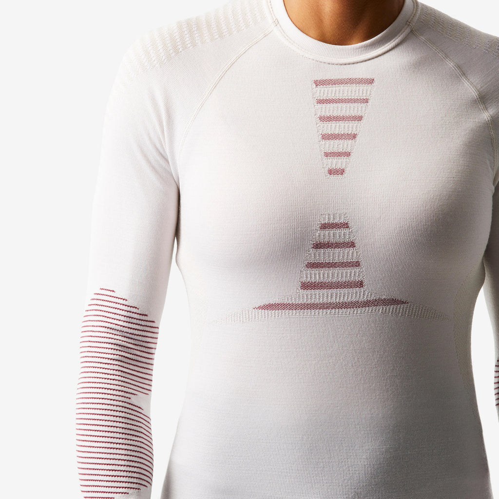 Wedze Women’s BL900 Merino Wool Ski Base Layer Top