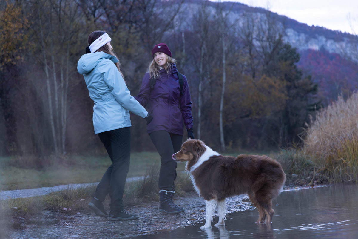 Quechua Women’s NH100 Water-Repellent Fleece-Lined Winter Hiking Pants