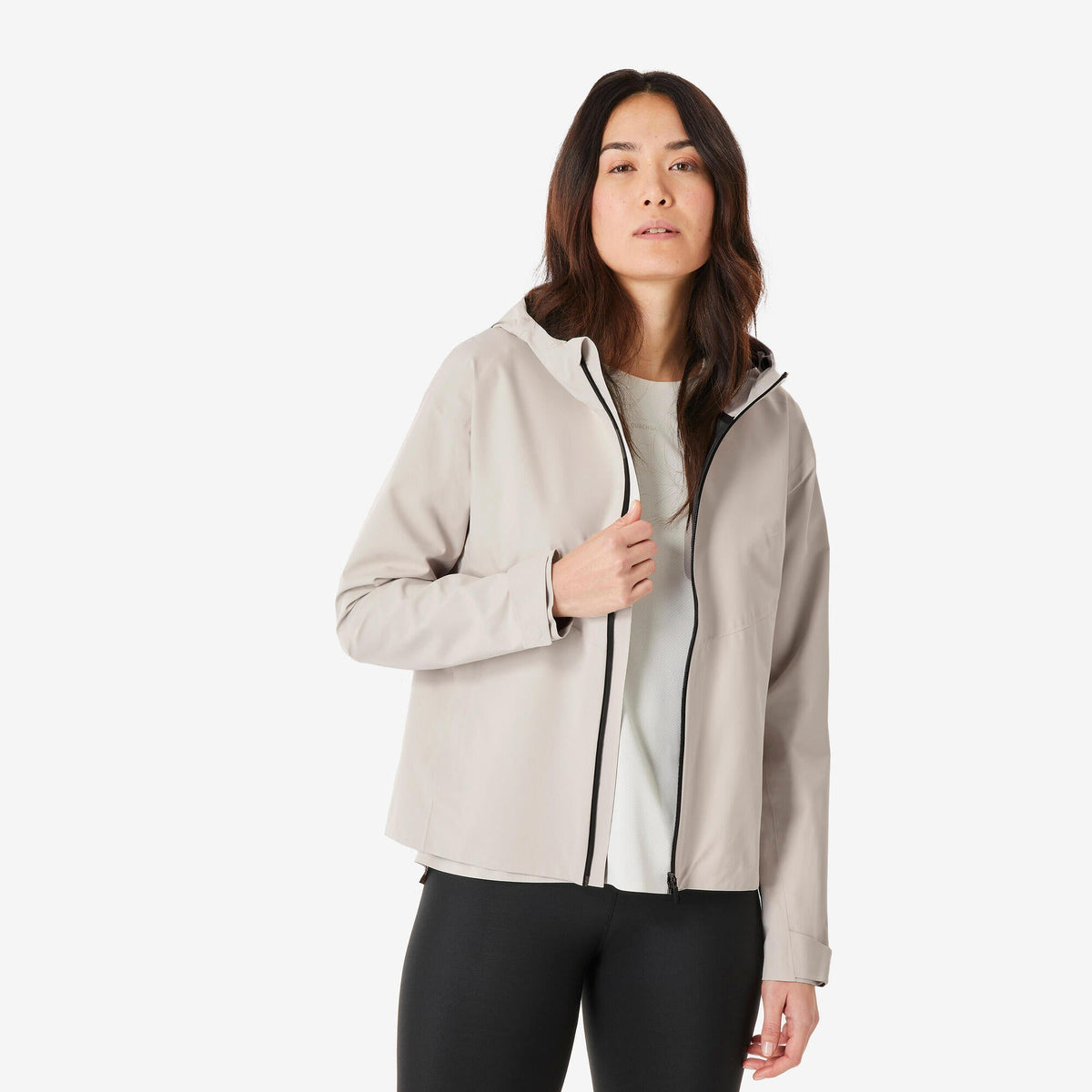 Quechua Women's MH100 Lightweight Waterproof Hiking Jacket