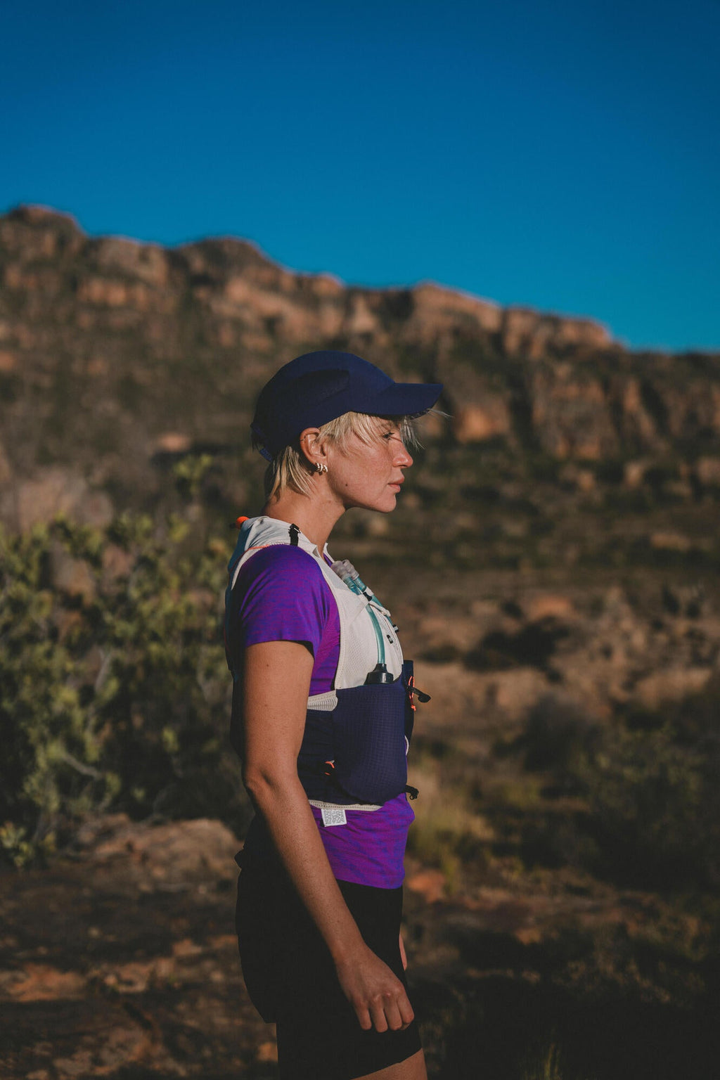 KIPRUN 8L Women's trail running bag - Beige purple