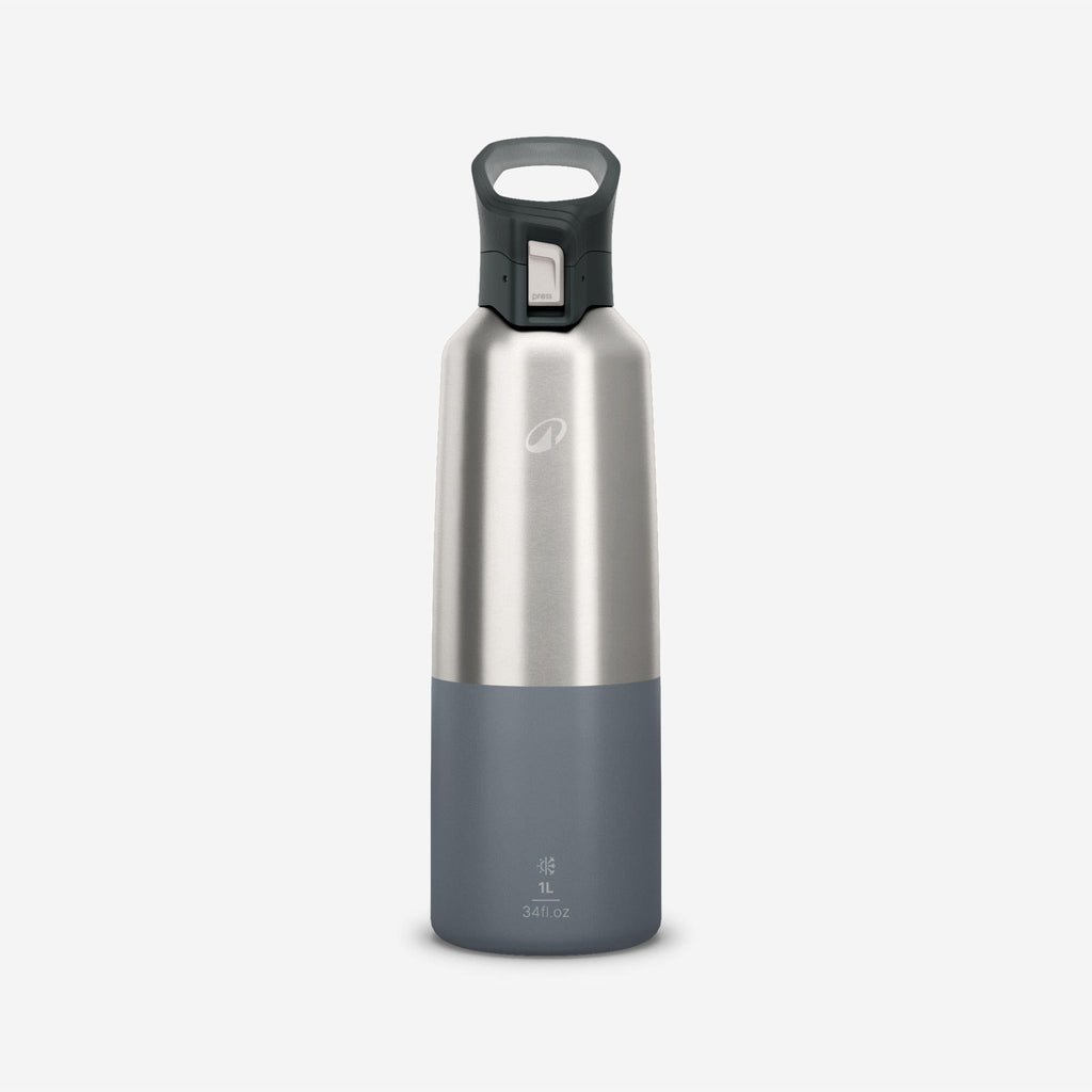 Quechua MH900 Double-Wall Insulated 1 L Water Bottle