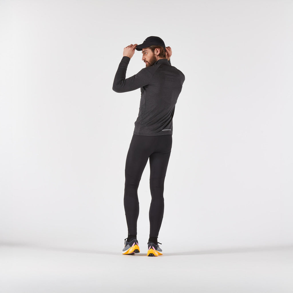 Kiprun Men's 100 Long-Sleeved Half-Zip Running T-shirt